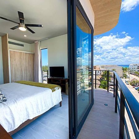 Beautiful + Luxury + Ocean View + Pool Apartment Playa del Carmen Exterior foto