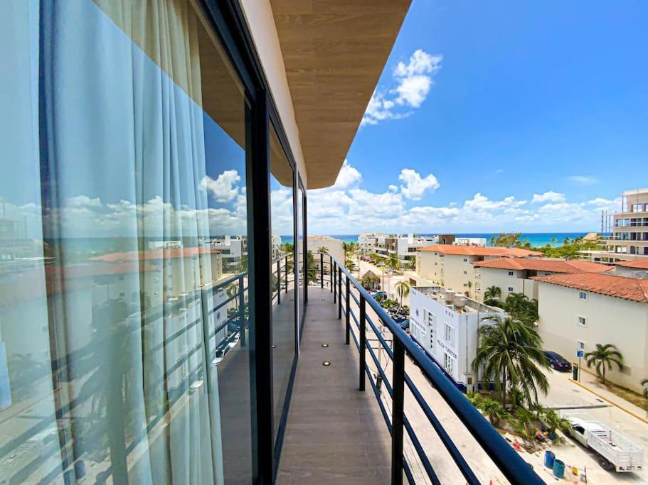 Beautiful + Luxury + Ocean View + Pool Apartment Playa del Carmen Exterior foto